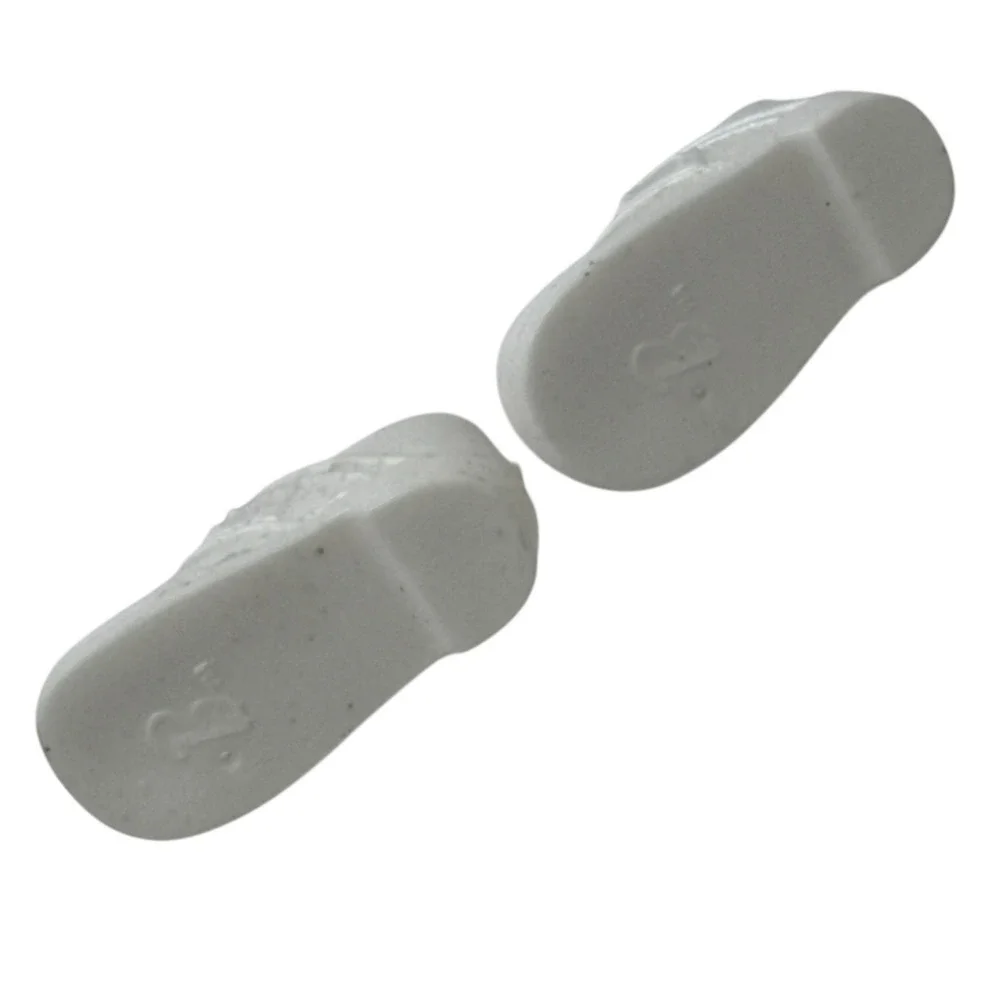 Mattel White Clog Shoes Barbie Fashionistas Footwear Doll Accessories